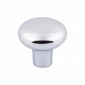 Top Knobs M2087 Aspen II Round Knob 1 5/8 Inch Polished Chrome